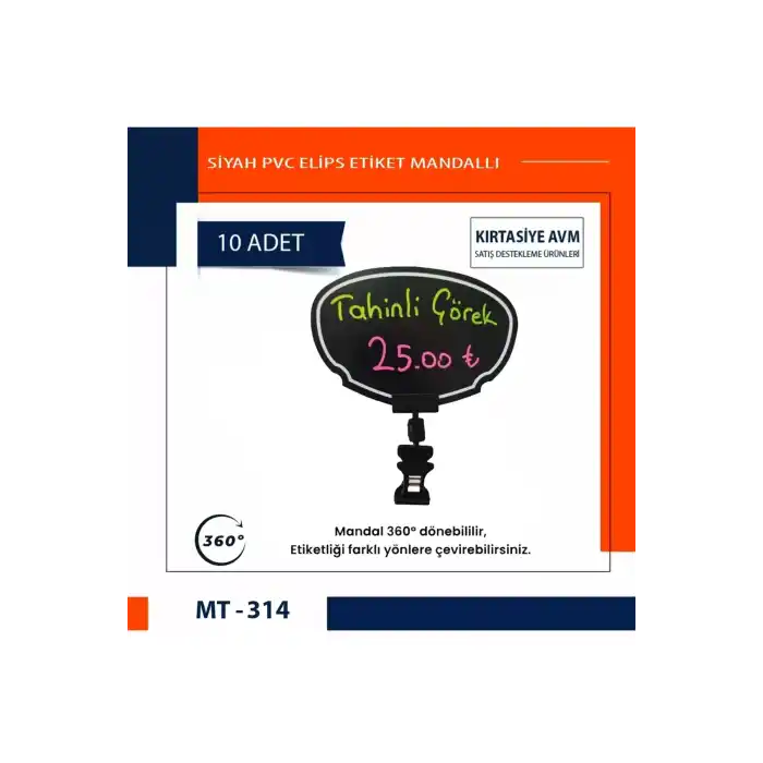 Siyah Pvc Fiyat Etiketleri Silinebilir, Yazılabilir,Ayarlanabilir Mandallı Pvc Levha,8cmx12cm