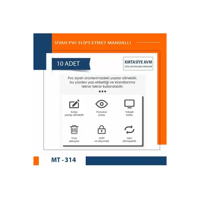 Siyah Pvc Fiyat Etiketleri Silinebilir, Yazılabilir,Ayarlanabilir Mandallı Pvc Levha,8cmx12cm