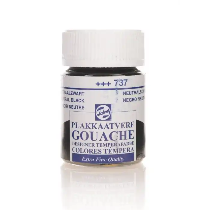 Talens Guaj Boya 16 Ml 737 Siyah