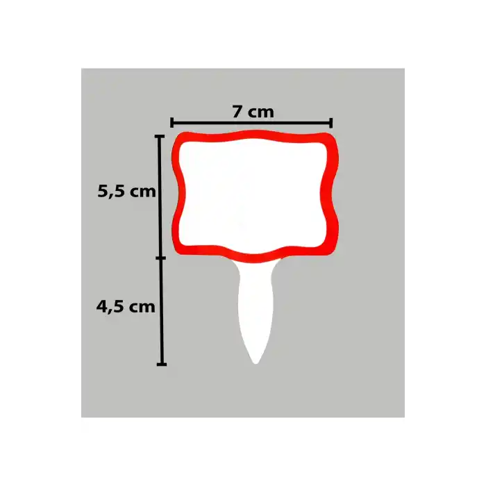 Tatlıcı Baharatçı Kuruyemişçi Mini Fiyat Etiketi 20 li Pk