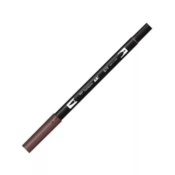 Tombow Dual Brush Pen Brown T-879