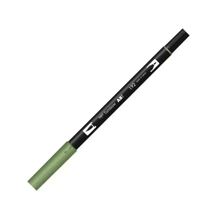 Tombow Dual Brush Pen Asparagus T-192