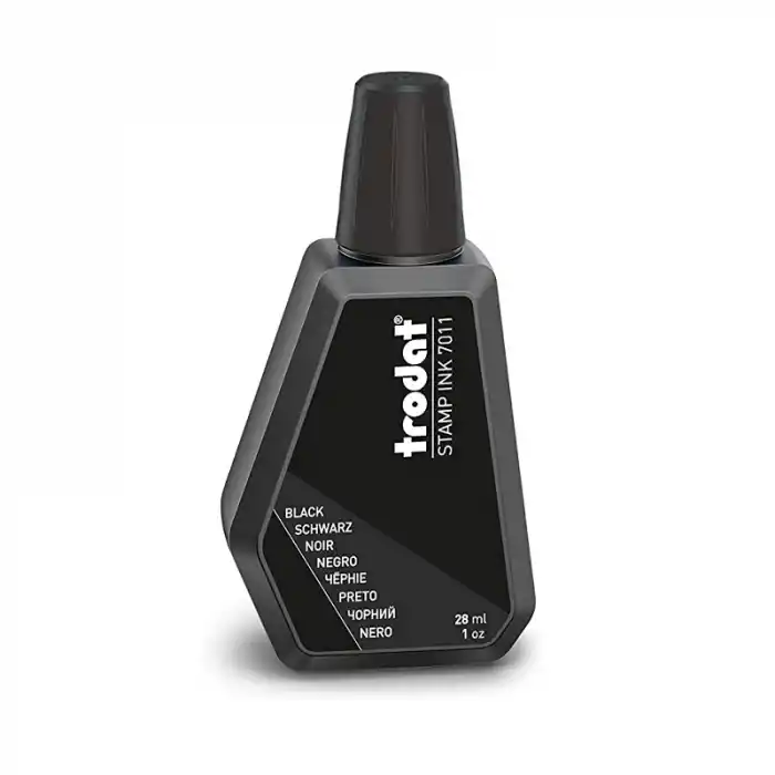Trodat 7011 Siyah Istampa Mürekkebi 28 Ml