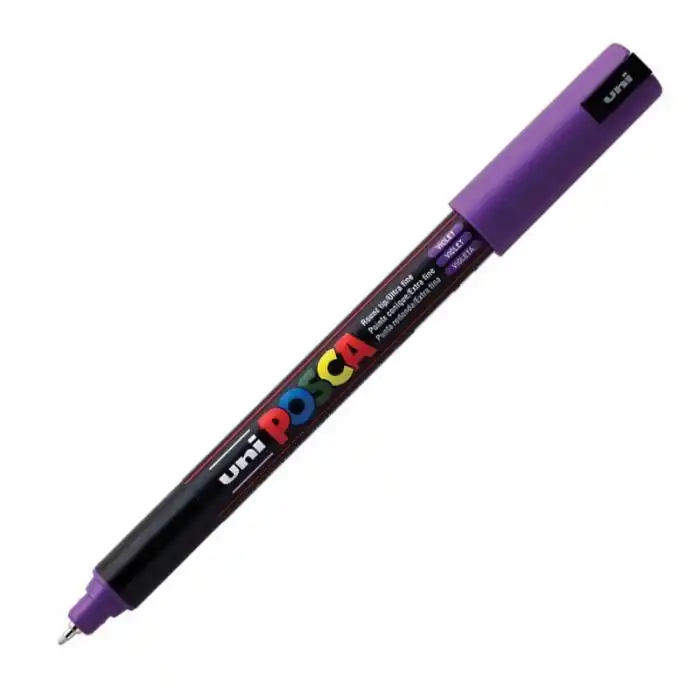 Uni-ball Pc-1m Posca Su Bazlı Marker Mor 0.7