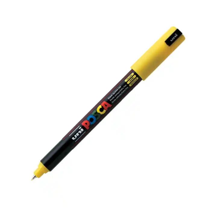 Uni-ball Pc-1mr Posca Su Bazlı Marker Sarı 0.7