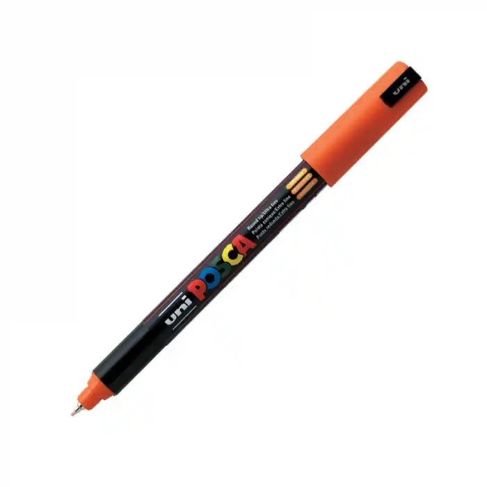 Uni-ball Pc-1mr Posca Su Bazlı Marker Turuncu 0.7