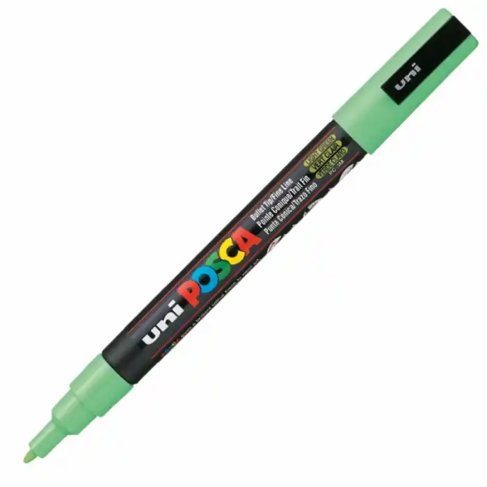 Uni-ball Pc-3m Posca Su Bazlı Marker A.yeşil 0.9