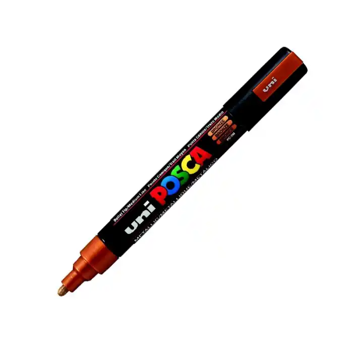 Uni-ball Pc-5m-posca Su Bazlı Marker Bronz 1.8