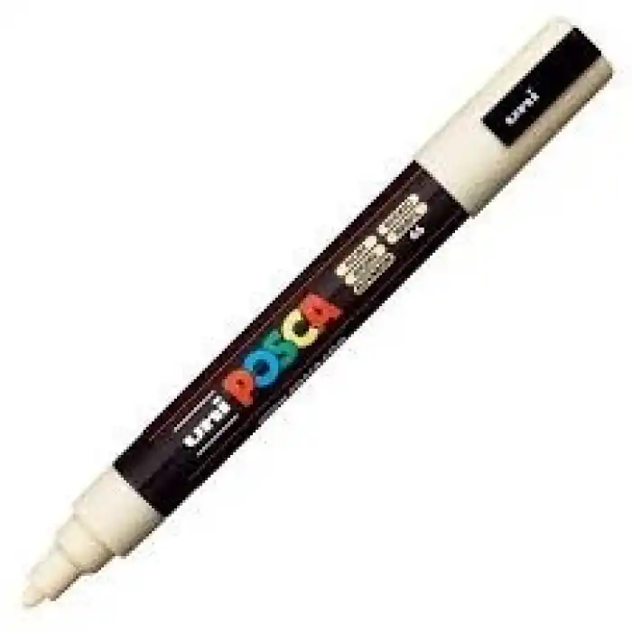 Uni-ball Pc-5m-posca Su Bazlı Marker Fildişi 1.8