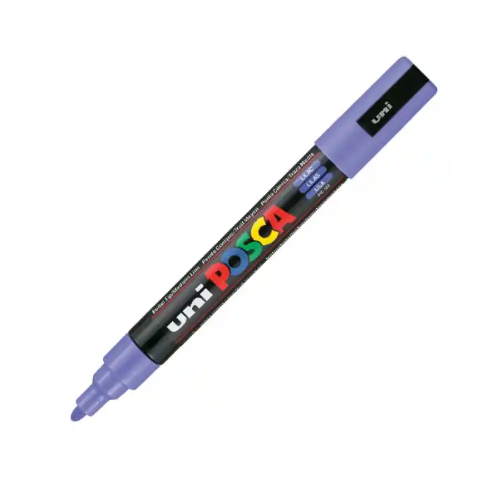 Uni-ball Pc-5m-posca Su Bazlı Marker Lila 1.8