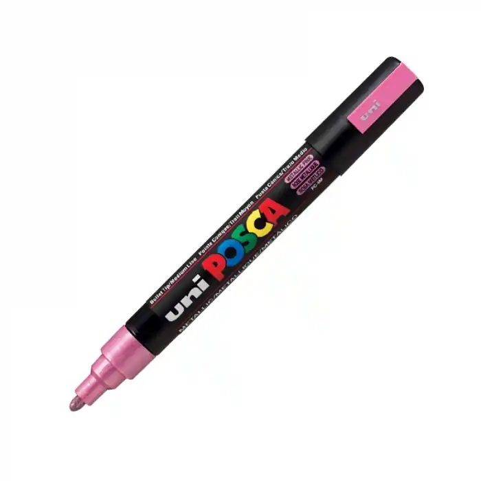 Uni-ball Pc-5m-posca Su Bazlı Marker Mt.pembe 1.8