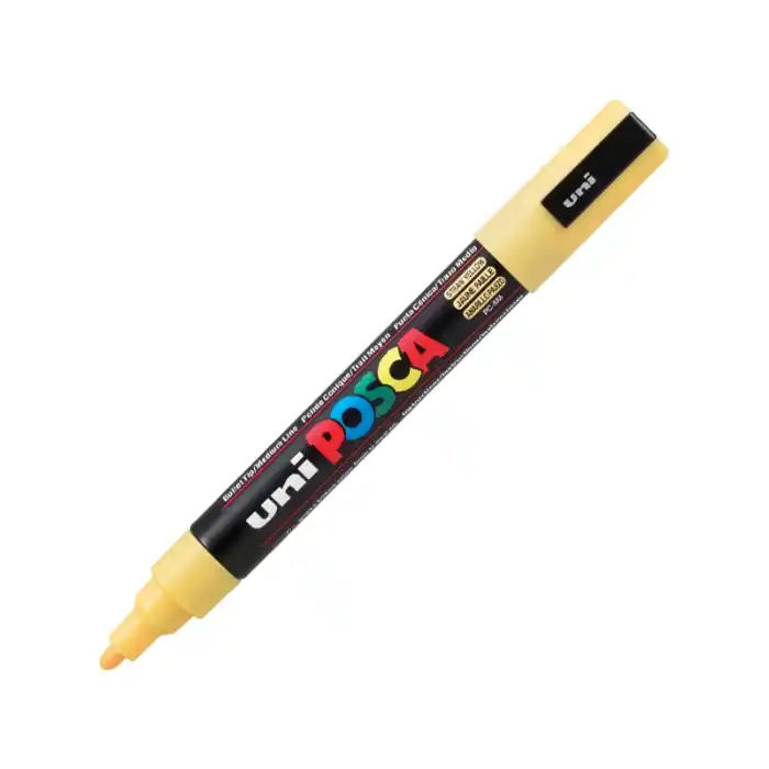 Uni-ball Pc-5m-posca Su Bazlı Marker Saman Sarı 1.8