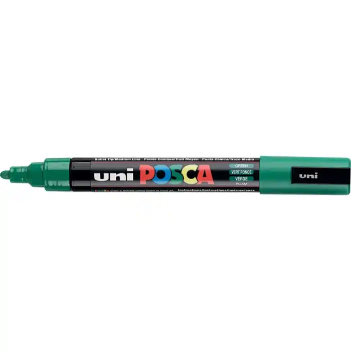 Uni-ball Pc-5m-posca Su Bazlı Marker Yeşil 1.8