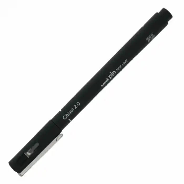 Uni-ball Pın Cs2-200 Siyah Cs2 Fıne Lıne Kesik Uç