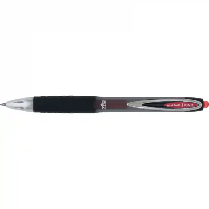 Uni-ball Umn-207 (0.7) Kırmızı Basmalı Signo Kalem