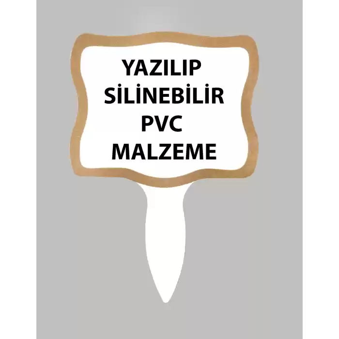 Yaz / Sil PVC Tatlıcı,Baharat,Kuruyemişci Mini Fiyat Etiketi 20 li Pk