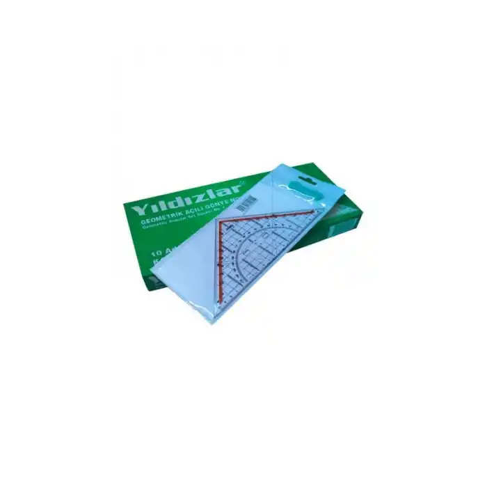 Yıldızlar Geometrik Açılı Gönye No:1 Kod.103