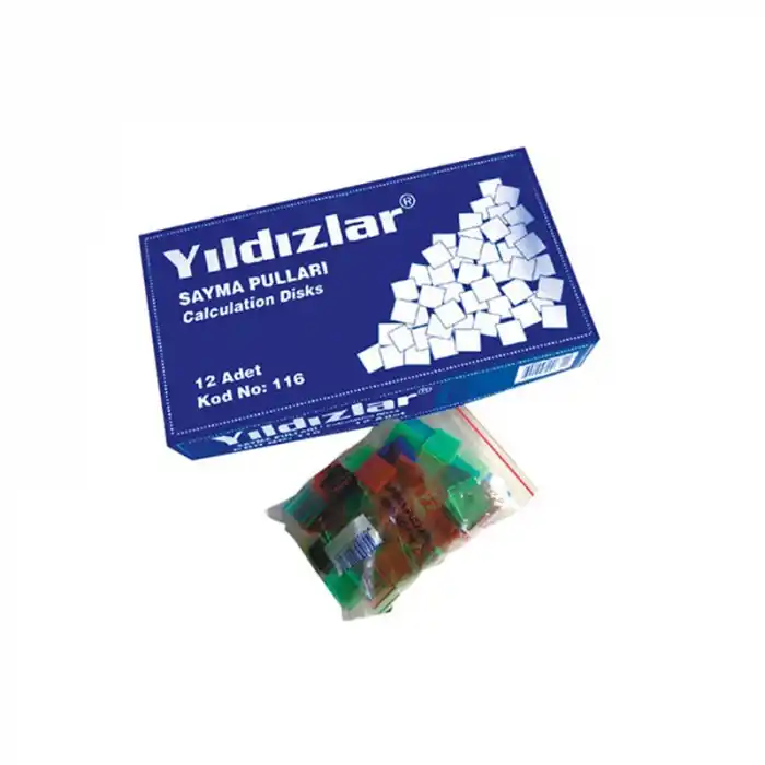 Yıldızlar Sayma Pulları Kod.116