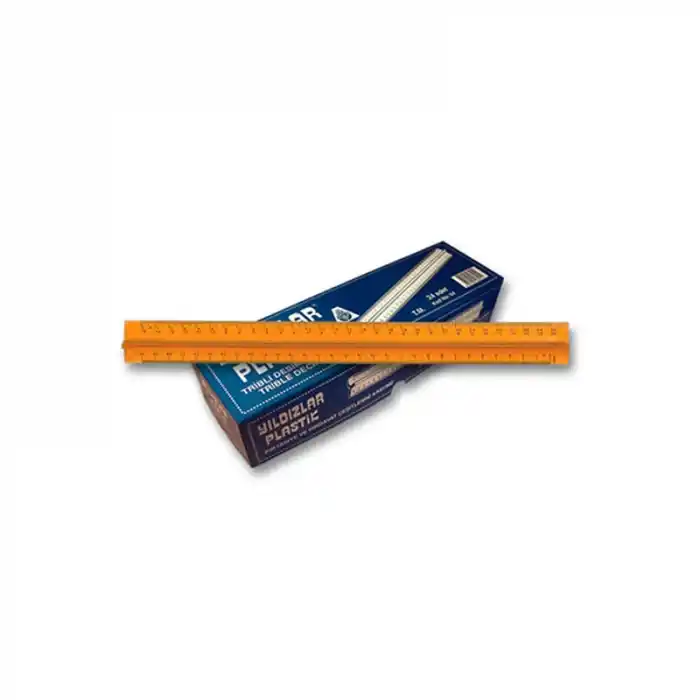 Yıldızlar Tribli Desimetre Cetvel 30 Cm. Kod.064