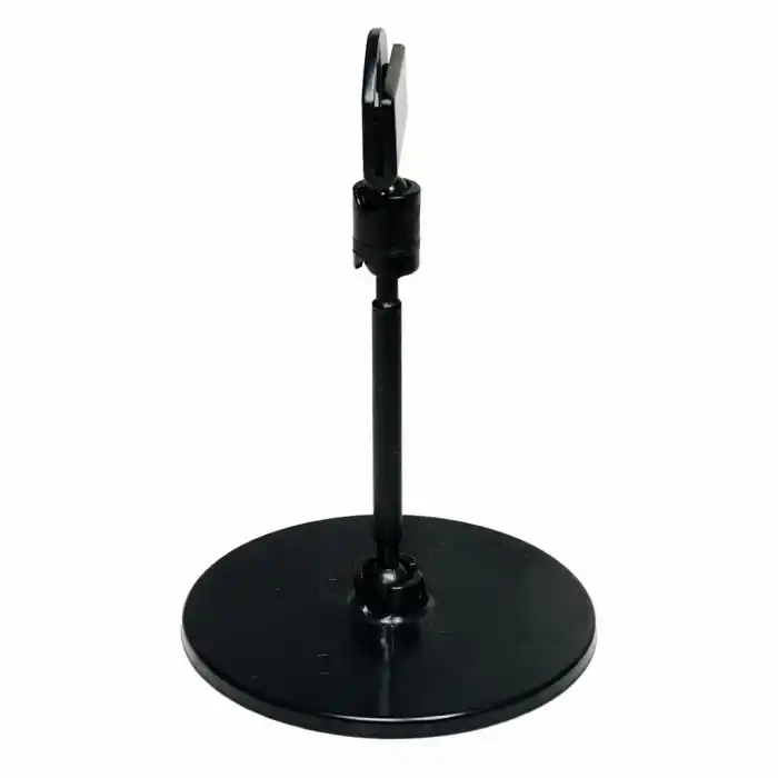 Yuvarlak Ayaklı Etiket Tutucu Siyah Yuvarlak Ayaklı Etiketlik 10 Adet