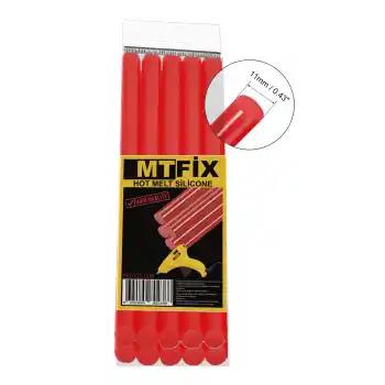 MTFİX KIRMIZI MUM SİLİKON KALIN 10 ADET 11 MM