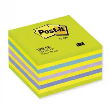 3M 2028-NB GÖKKUŞAĞI TONLARI POST İT 76X76 450YP.
