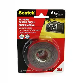 3m 4002 Extra Güç Montaj Bandı 19 Mm 1.5