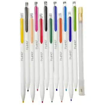 PİANO 605447 IMAGE VERSATİL SİLİNEBİLİR KURUBOYA KALEMİ 12 RENK