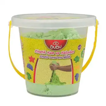 BU-BU YEŞİL KİNETİK KUM KOVA 500 GR KU0021