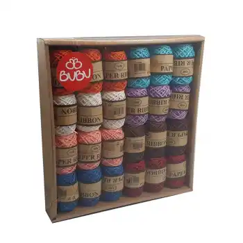 BU-BU RENKLİ JÜT İP 10 M KI0003