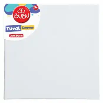 BU-BU 30X30 DÜZ TUVAL TU0031