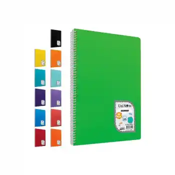 ÇINAR COLORMAXI 17X24 60 YP KARELİ SPİRALLİ DEFTER 73105