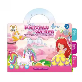 LINO LS-301 TEKRAR TEKRAR KULLANILABİLİR STICKER PRINCESS GARDEN