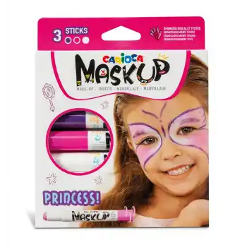 CARIOCA YÜZ BOYASI 3 RENK 6 GR PRINCESS 43049