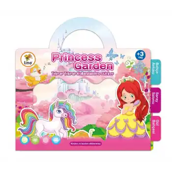 LINO LS-301 TEKRAR TEKRAR KULLANILABİLİR STICKER PRINCESS GARDEN