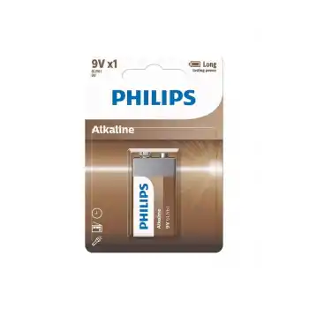 PHILIPS 6LR61A1B/10 ALKALİNE 9V PİL