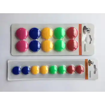 PANDA KÜÇÜK RENKLİ MIKNATIS 20MM 8 Lİ PAN668