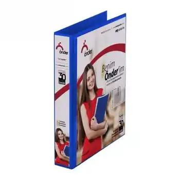 ÖNDER 3 CM 2 HALKALI LACİVERT KLASÖR 2003-6