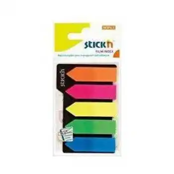 GIPTA YAPIŞKAN NOT-OK FİLM AYRAÇ 5X12X44MM 25 YP NEON 5 RENK K0115