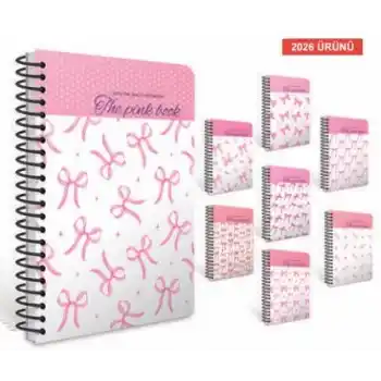 GIPTA PINK BOOK 17X24 100 YP.ÇİZGİLİ SPR.SERT KPK.DEFTER 8492
