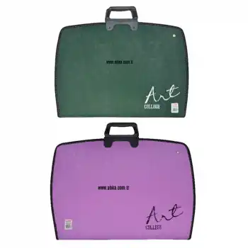 ABKA ART COLLEGE 38X55 PROJE ÇANTASI RENKLİ