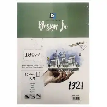 Alex A3 40 Yp 180 Gr Dokulu Resim Blok Alx-0464