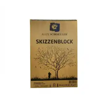 ALEX KRAFT ESKİZ BLOK 35X50 15 YP SPİRALLİ ALX1175