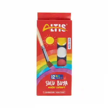 ALTIS 12 RENK SULU BOYA BÜYÜK BOY 1210