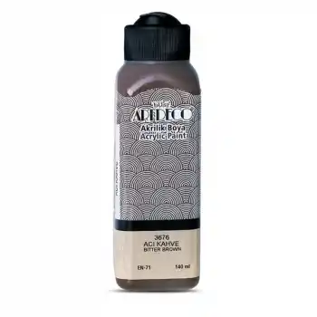 ARTDECO AKRİLİK BOYA 140 ML ACI KAHVE 070R-3676