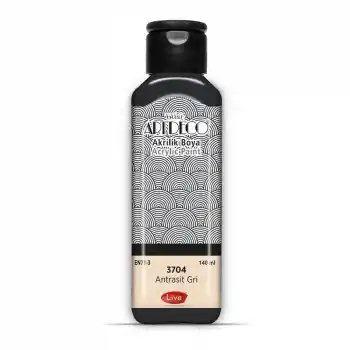 Artdeco Akrilik Boya 140 Ml Antrasit Gri 070r-3704