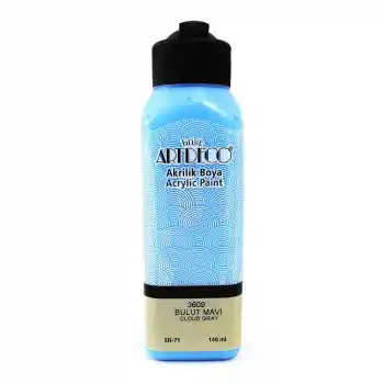 ARTDECO AKRİLİK BOYA 140 ML BULUT MAVİ 070R-3609