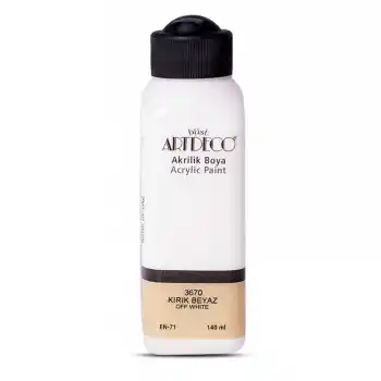 Artdeco Akrilik Boya 140 Ml Kırık Beyaz 070r-3670