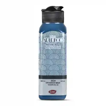 ARTDECO AKRİLİK BOYA 140 ML OKYANUS MAVİ 070R-3634