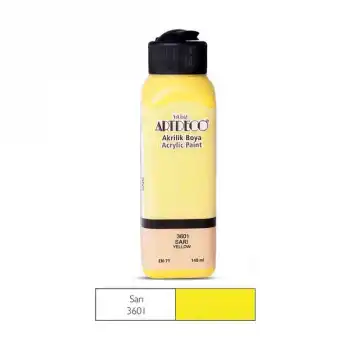 ARTDECO AKRİLİK BOYA 75 ML SARI 070I-3601